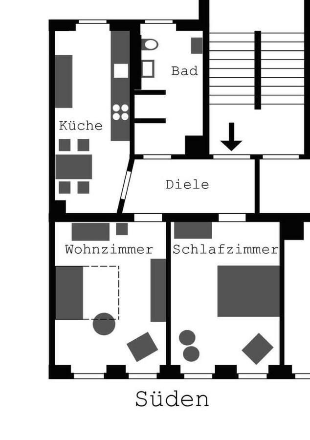 Schoener Wohnen Im Denkmal - Grosszuegig Geschnitten, Kostenfreies Wlan Leipzig Extérieur photo